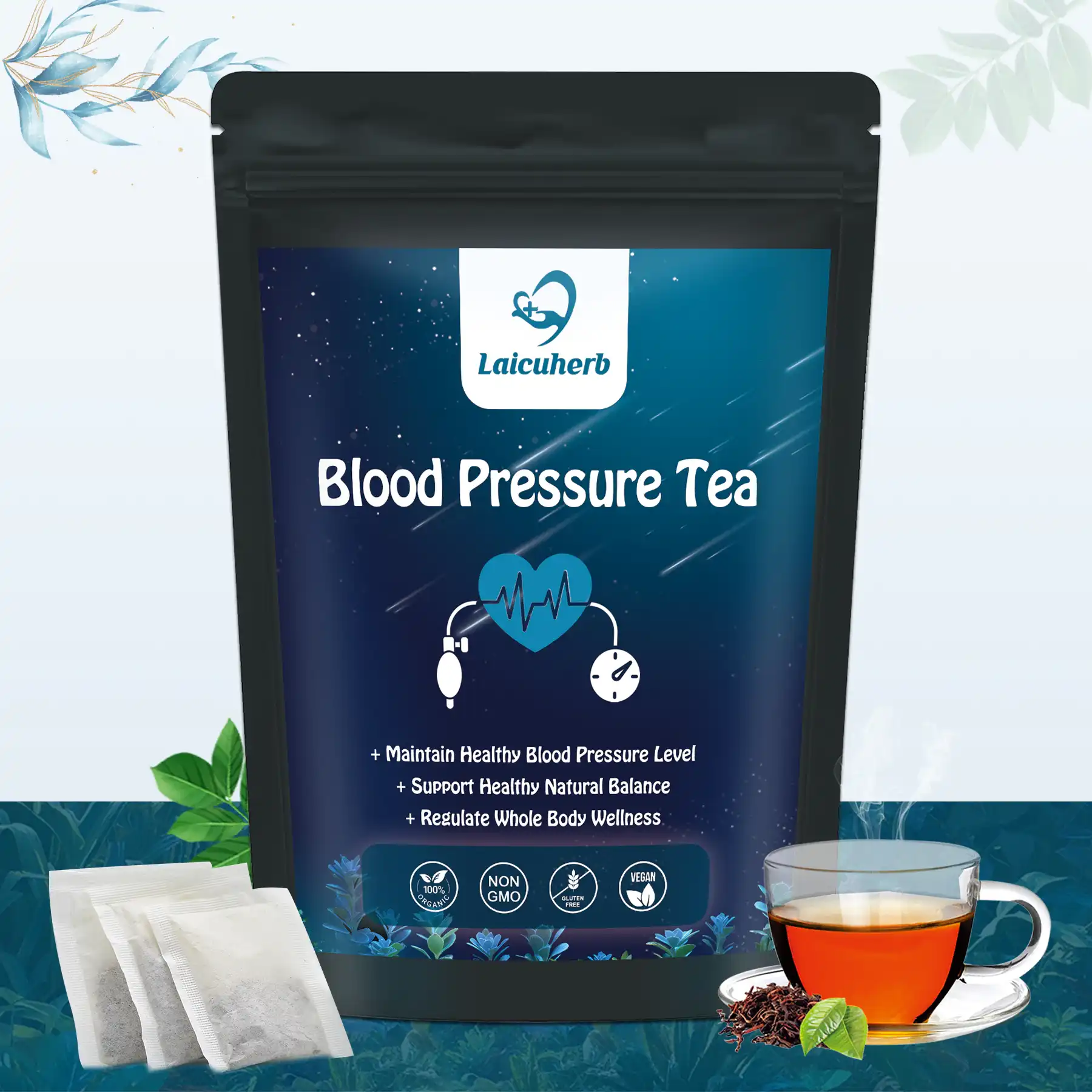 natural herbaly blood pressure tea